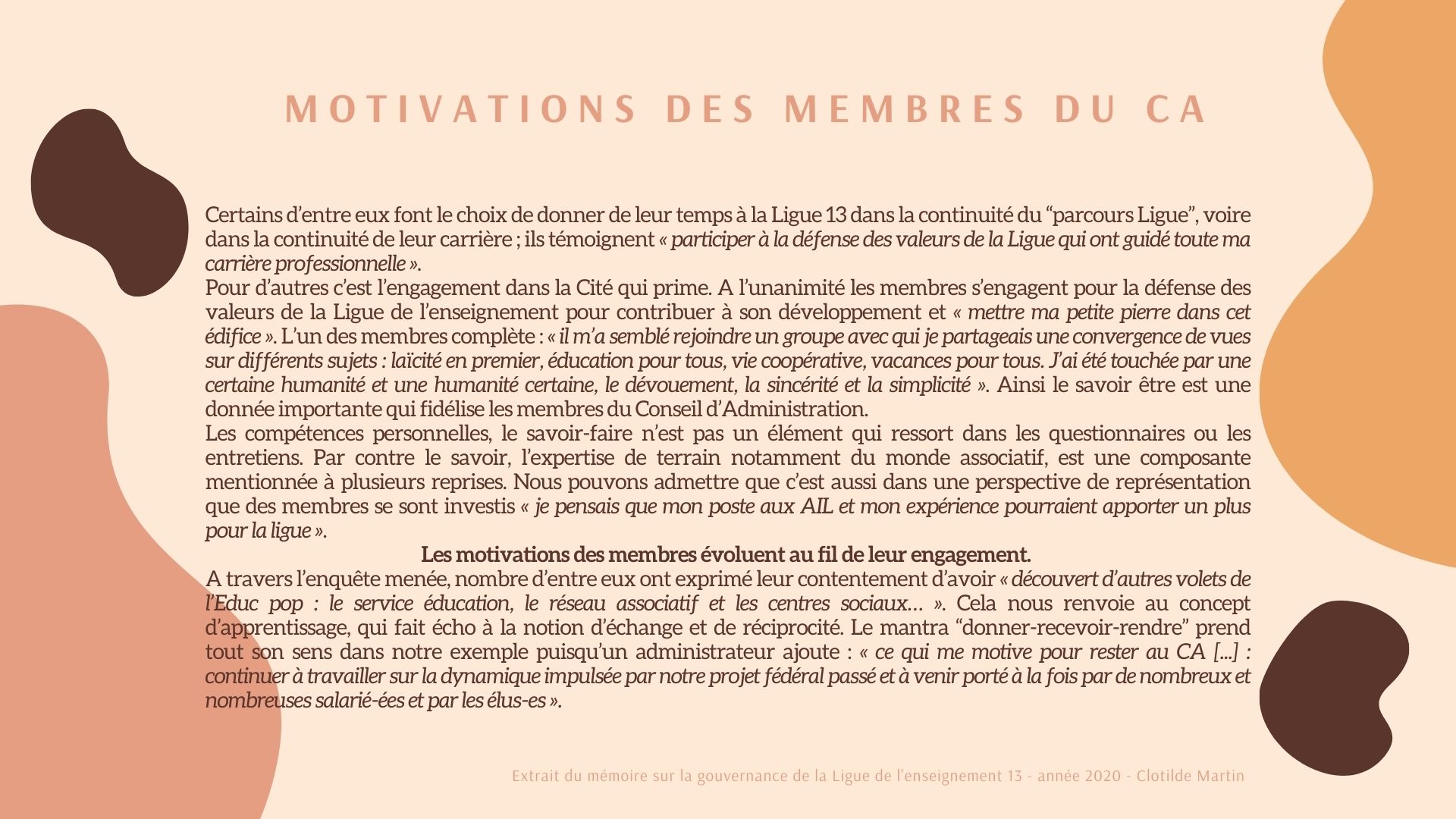 Extrait mémoire