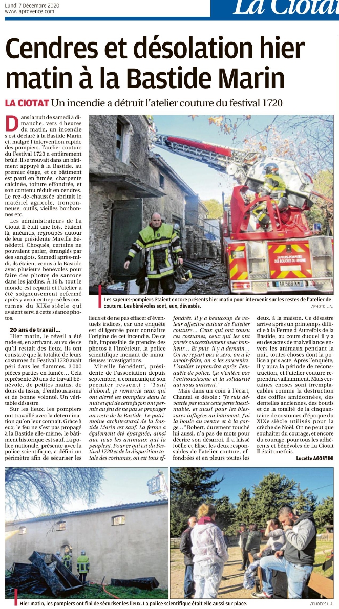 Cendres et désolation à la Bastide page 0001