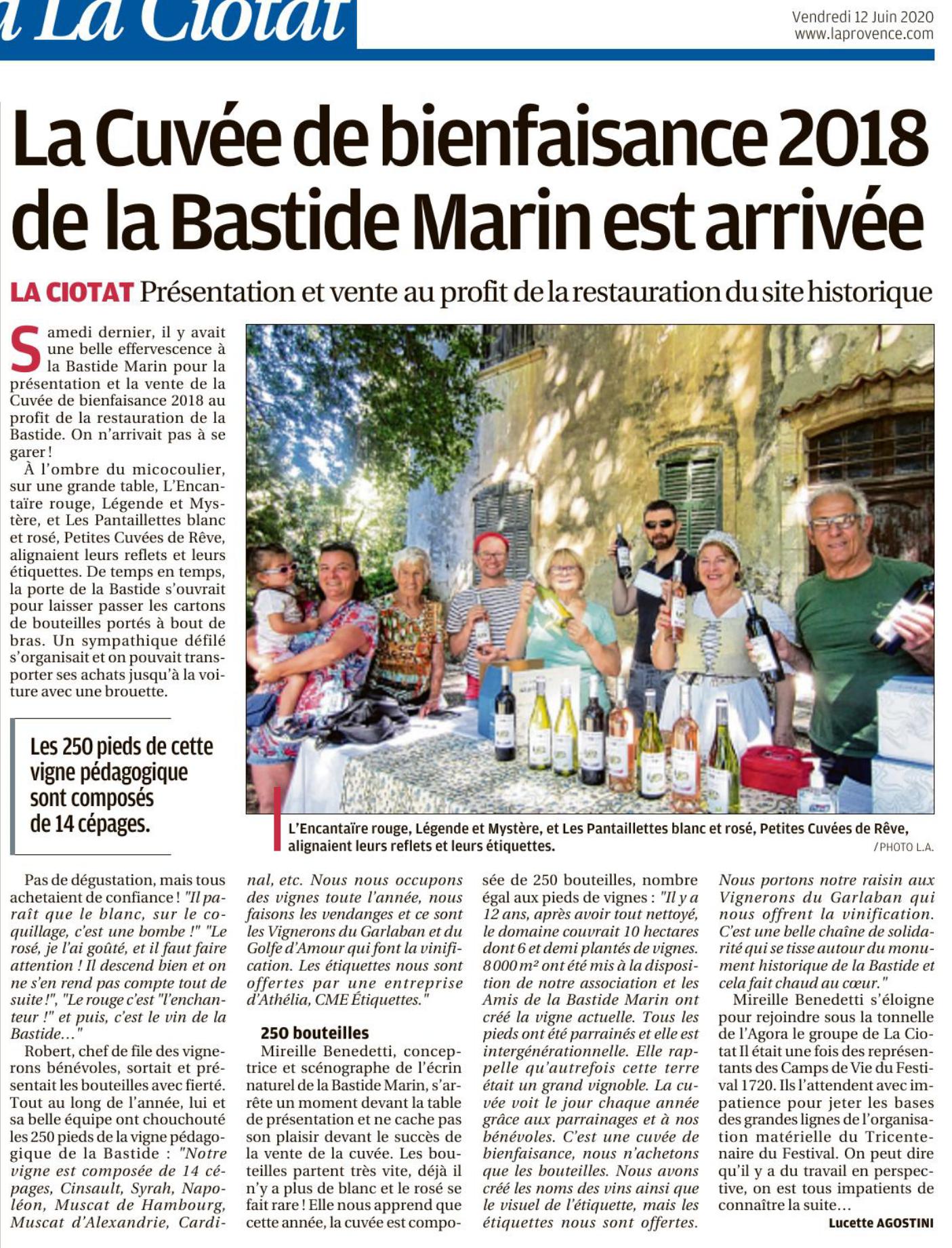 cuvée de bienfaisance