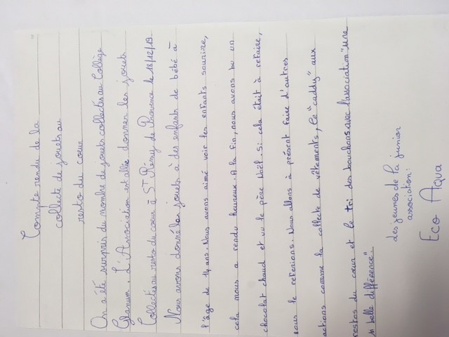 JA Eco Aqua Lettre info